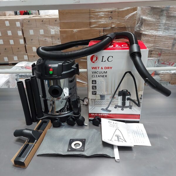 ⁦12-liter wet and dry vacuum cleaner with 1200W power and a two-year warranty⁩ - الصورة ⁦10⁩