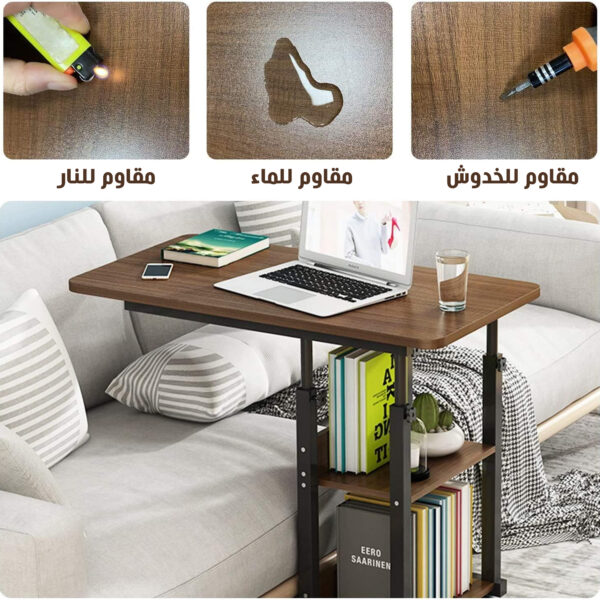 ⁦Folding 3-role mobile table⁩ - الصورة ⁦4⁩