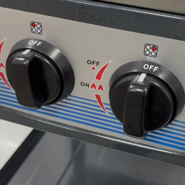 ⁦4-Burner Gas Stove with Multi-Use Stove Stand⁩ - الصورة ⁦2⁩