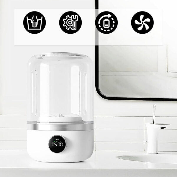 ⁦Practical portable sock and underwear washer⁩ - الصورة ⁦7⁩