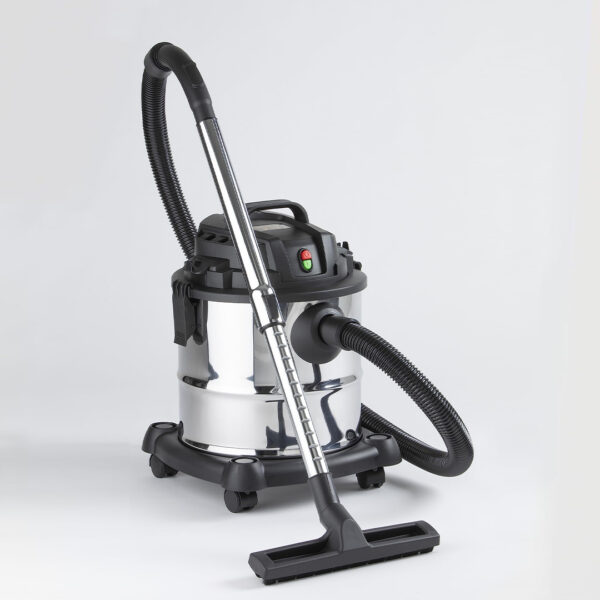 12-liter wet and dry vacuum cleaner with 1200W power and a two-year warranty