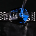 ⁦ساعة رجالي بسوار معدن فضي⁩ - الصورة ⁦3⁩